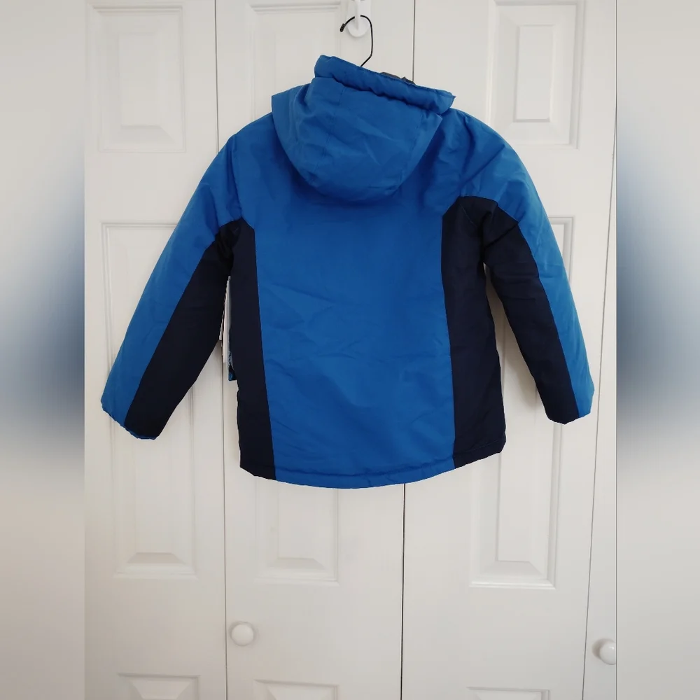 Iceburg Outerwear - Kid M (6) - Insulated Hooded Jacket - Blue